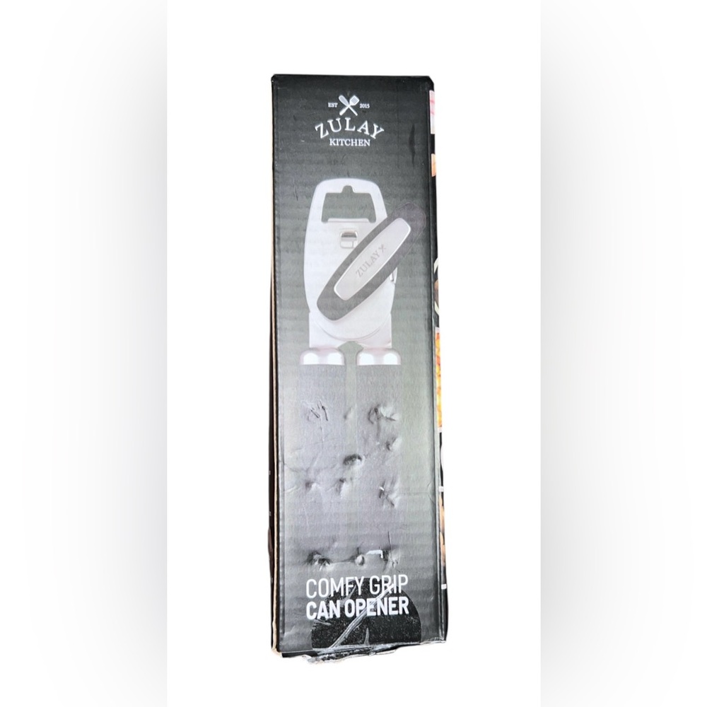 Zulay Kitchen Heavy Duty Stainless Steel Can Opener Manual Bottle Opener NIB